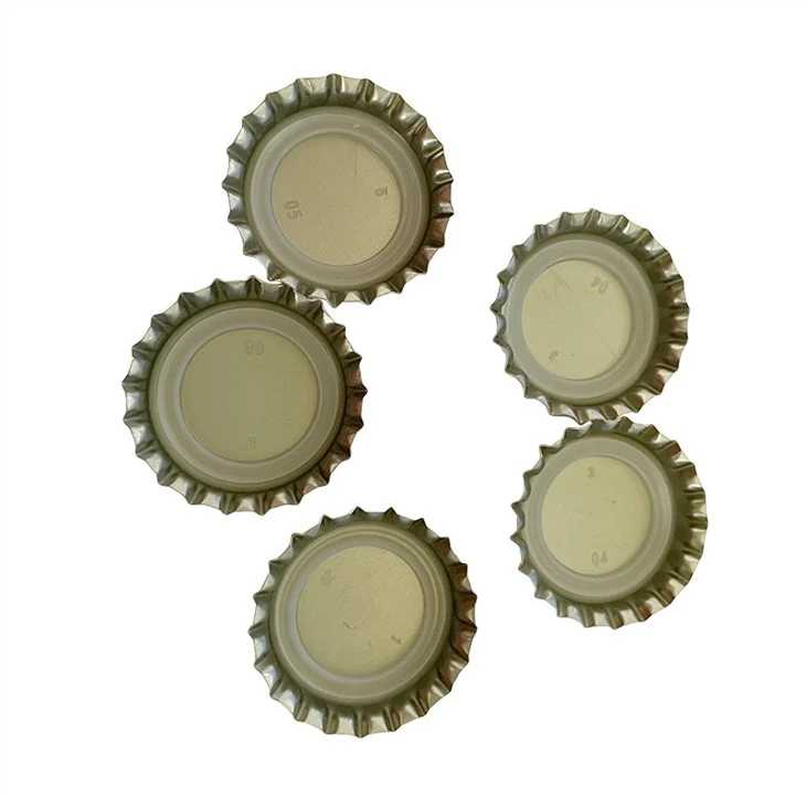 liner sides of crown cork bottle cap